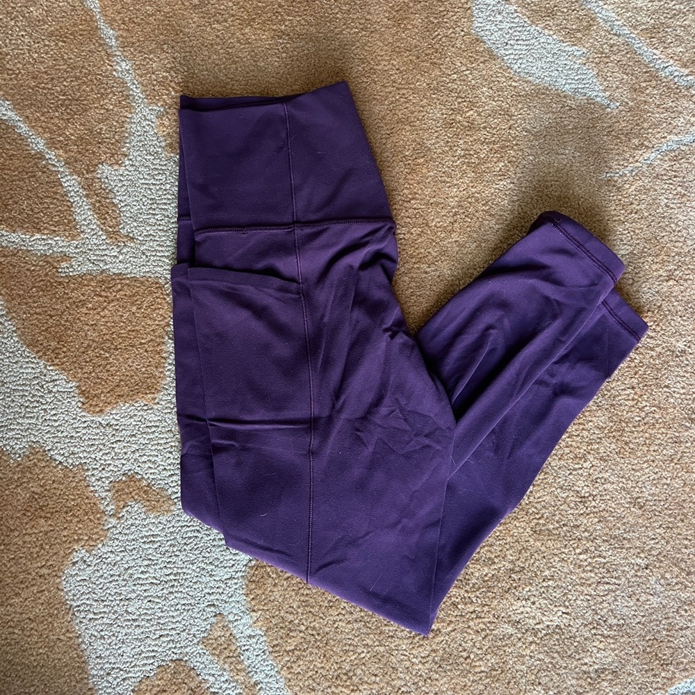 Athleta Purple Leggings for Active Wear